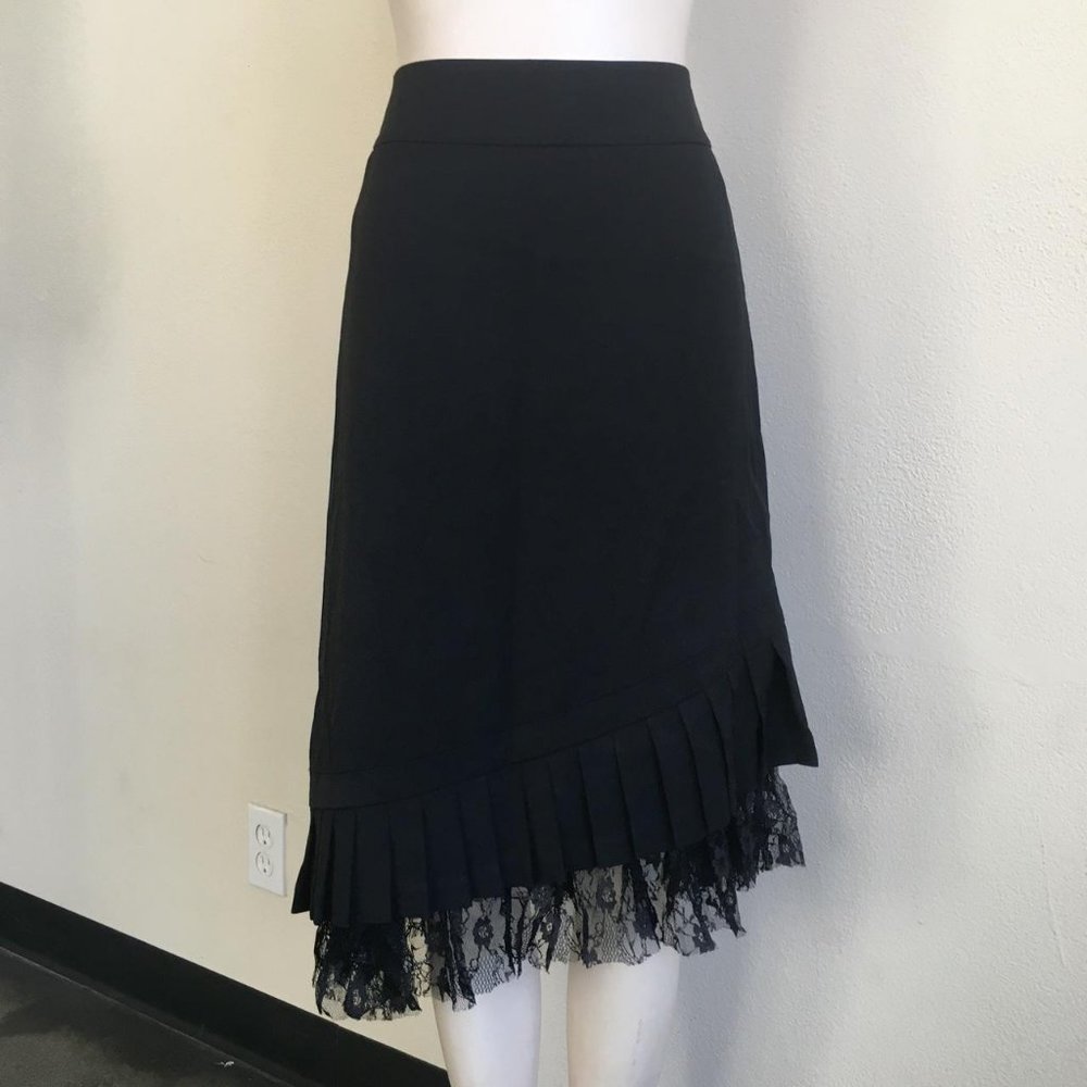 Vintage Goth Asymmetric Skirt